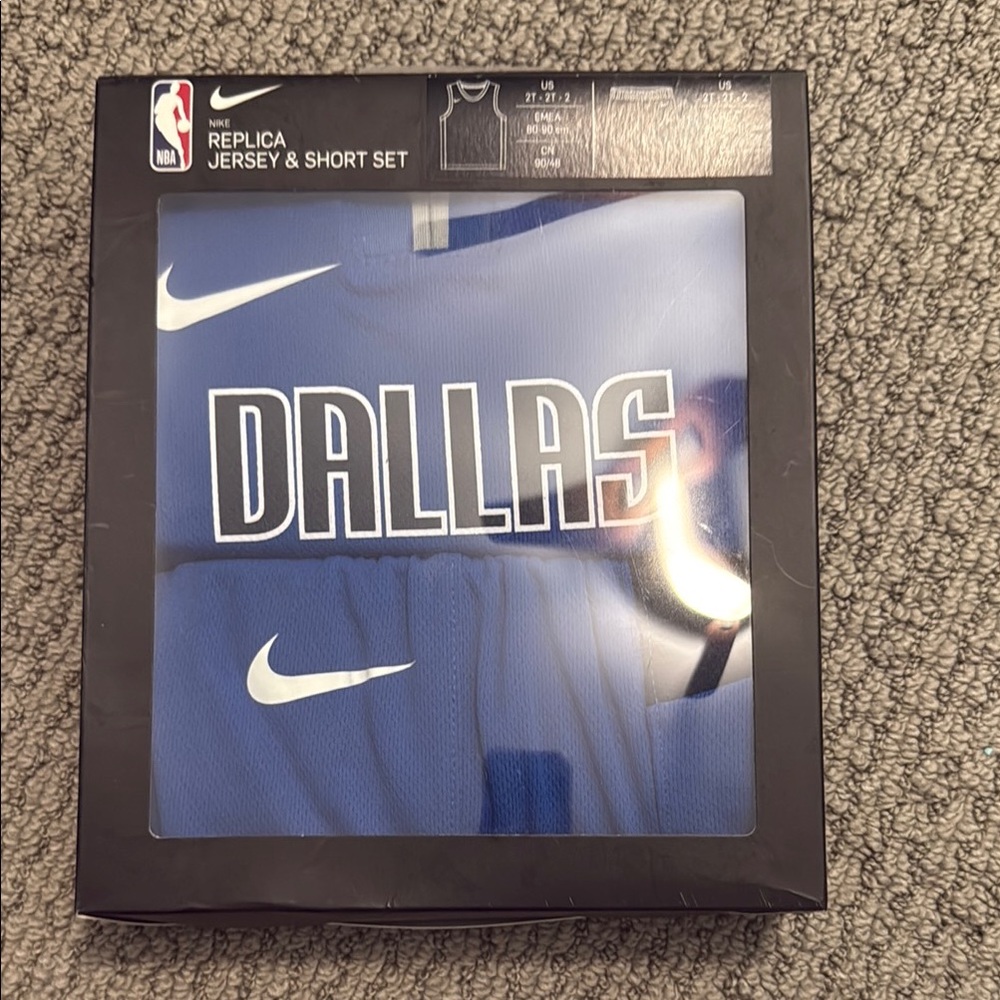 Nike Blue Dallas Mavericks Game Jersey